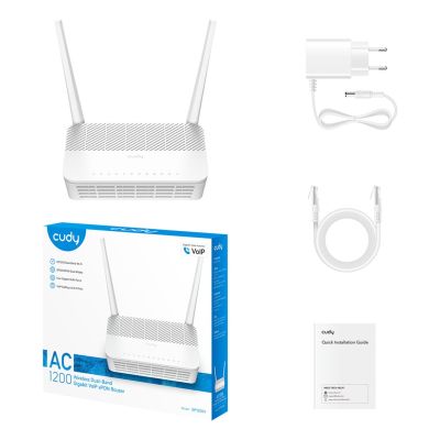 8. Cudy AC1200 Wi-Fi VoIP GPON Router