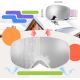 4. Qunature Pink Children's skiing goggles (medium/large children's version)