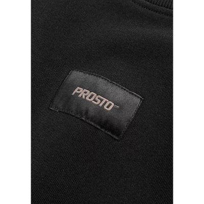 3. Prosto Jacquard Label Crewneck KL261MSWE1021 Czarne L
