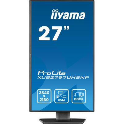 3. Monitor IIYAMA 68.5cm (27") XUB2797UHSNP-B1 16:9 HDMI+DP+USB-C IPS