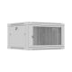 LANBERG SZAFA INSTALACYJNA RACK WISZĄCA 19" 6U 600X600 SZARA DRZWI PERFOROWANE (FLAT PACK)