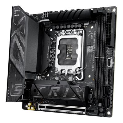 13. ASUS ROG STRIX B860-I GAMING WIFI Intel B860 LGA 1851 (Socket V1) mini ITX