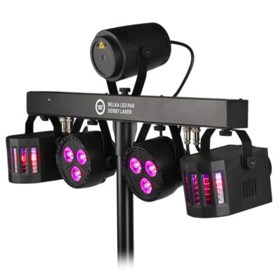 5. Multiefekt LIGHT4ME BELKA LED PAR DERBY LASER