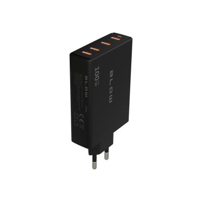 4. BLOW ŁADOWARKA SIECIOWA GNIAZDO USB-CX4 PD 100W GAN CZARNA
