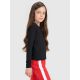 6. Longsleeve slim gładki dziewczęcy 4F 4FJRAW25TLONF603-20S