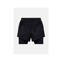 Szorty damskie PEAK PERFORMANCE W Discover 2-In-1 Shorts kolor czarny
