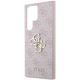 6. Etui Guess 4G Big Metal Logo na Samsung Galaxy S23 Ultra - różowe