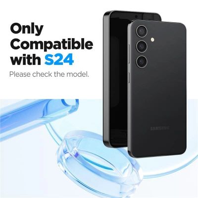 12. Szkło hartowane Spigen Glas.tR EZ Fit na Samsung Galaxy S24 / S25 - 2 szt.