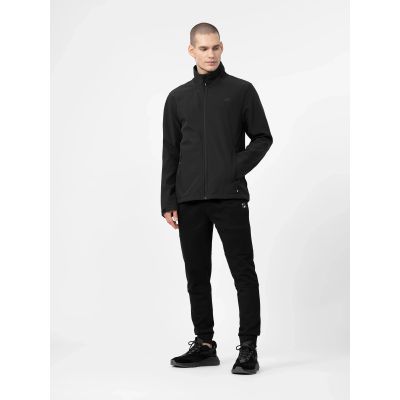 Kurtka softshell wiatroodporna membrana 5 000 męska 4F