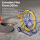 3. Extralink Pilot do przeciągania kabli Pilot 11mm 200m włókno szklane FRP, śr. 11mm, dł. 200m, żółty
