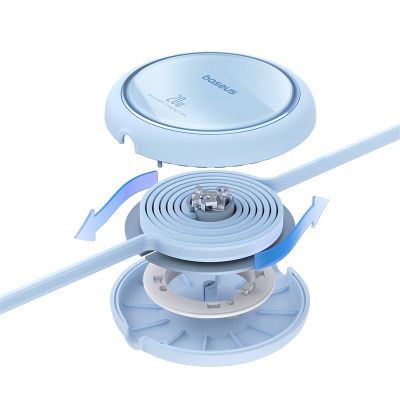 4. Kabel Baseus Free2Pull 20W 1m (niebieski)