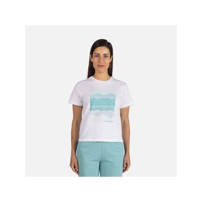 Koszulka damska ROSSIGNOL W Waterfall Tee biały