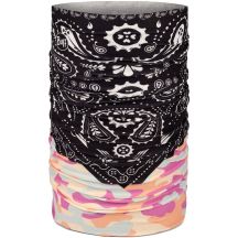 Bandana BUFF ORIGINAL ECOSTRETCH CAMO CASH PINK   one size