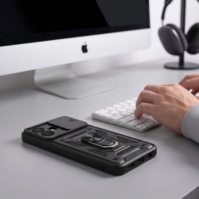 9. Etui Tech-Protect CamShield Pro na Xiaomi Redmi Note 17 Pro 5G - czarne