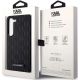 8. Etui Karl Lagerfeld Saffiano Mono Metal Logo na Samsung Galaxy S23+ - czarne