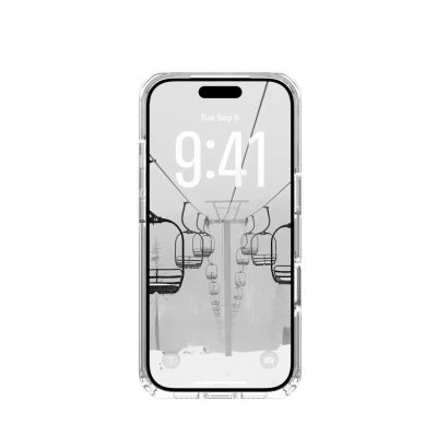 3. Urban Armor Gear Plyo pokrowiec na telefon komórkowy 16 cm (6.3") Srebrny, Przezroczysty