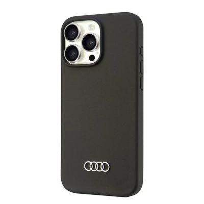 3. Etui Audi Silicone Case na iPhone 16 Pro Max 6.9" - czarne