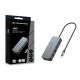 5. Conceptronic ABBY24G stacja dokująca Przewodowa USB 3.2 Gen 1 (3.1 Gen 1) Type-C Szary