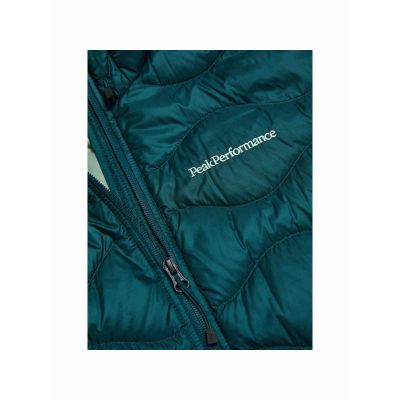 4. Kurtka puchowa męska PEAK PERFORMANCE M Helium Down Hood Jacket kolor zielony