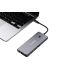 8. Adapter Verbatim CMH-14 USB Type-C 5000 Mbit/s Srebrny