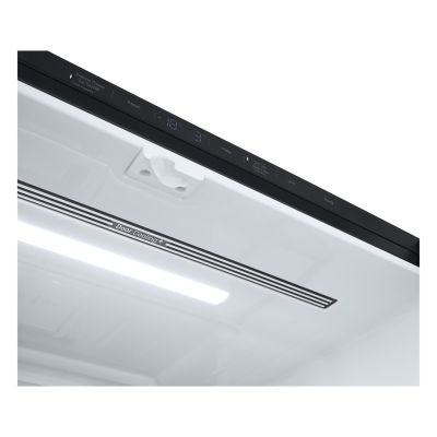 3. Lodówka Side-By-Side LG GMG960EVJE Multi Door 179cm Essence Black Steel czarny mat Total NoFrost podajnik wody