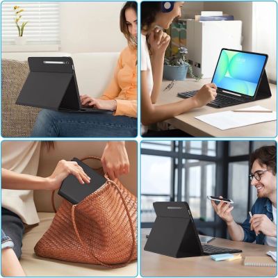 10. Etui Tech-Protect SC Pen + Keyboard na Samsung Galaxy Tab S10 FE+ 13.1 X620 / X626B - czarne