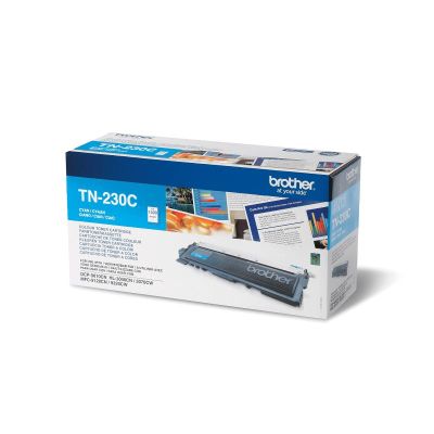 2. Brother TN-230C kaseta z tonerem 1 szt. Oryginalny Cyjan