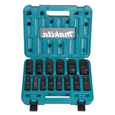 Makita E-16586 Gniazdo udarowe Wpływ socket set Czarny, Zielony