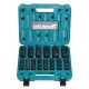 Makita E-16586 Gniazdo udarowe Wpływ socket set Czarny, Zielony