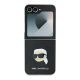 2. Etui Karl Lagerfeld Saffiano Monogram na Samsung Galaxy Z Flip 6 - czarne