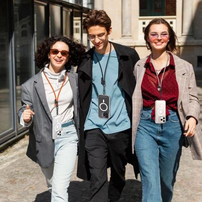 4. Smycz Tech-Protect C1S Rope Crossbody Strap - czarna