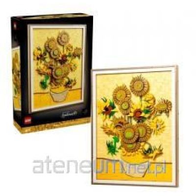 21. LEGO Art 31215 „Słoneczniki” Vincent van Gogh