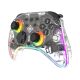 2. Deltaco Gaming GAM-198-T kontroler gier Przezroczysty Bluetooth/USB Gamepad Nintendo Switch, Nintendo Switch 2, Nintendo Switch OLED, Android, PC