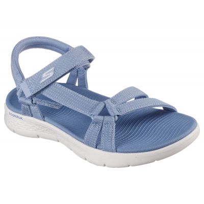 Sandały Skechers Go Walk Flex Sandal – Sublime W 141451-BLU