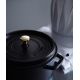 4. Garnek żeliwny okrągły wysoki STAUB 40502-285-0 - czarny 4.8 ltr