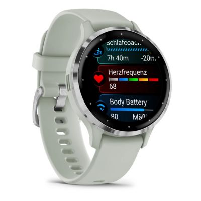 3. Zegarek Garmin Venu 3S 41mm Srebrny