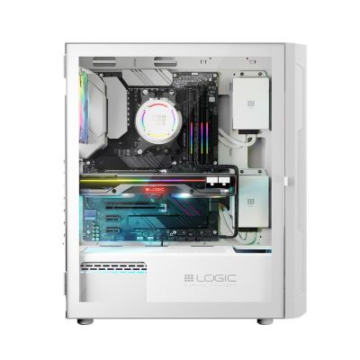 31. LOGIC OBUDOWA ARAMIS ARGB MIDI USB 3.0 WHITE