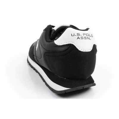 5. U.S Polo Assn buty sportowe sneakersy męskie modne wygodne czarne