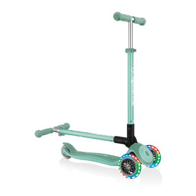 3. Hulajnoga 3-kołowa Globber Primo Foldable Plus Lights Jr 439-206