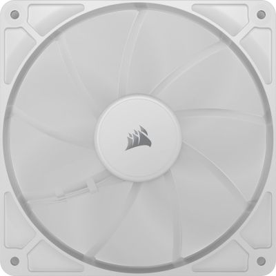 2. CORSAIR RS140 White 140mm Fan Single Pack