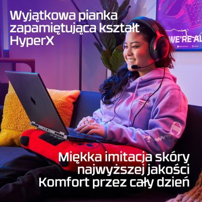96. HyperX Cloud III BLK/RED GAMING HEADSET