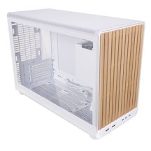 Obudowa PC Lian Li DAN A3-mATX Wood Edition, Szkło hartowane, Micro-ATX - Buk, biała