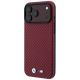 2. Etui BMW M Carbon Metal Logo MagSafe na iPhone 17 Pro Max / 18 Pro Max - bordowe