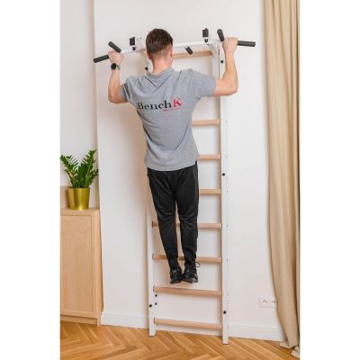 46. DRABINKA GIMNASTYCZNA Z REGULOWANYM METALOWYM DRĄŻKIEM 731W BENCHK