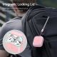 2. Etui ESR Orbit Halolock MagSafe na AirPods 4 - różowe