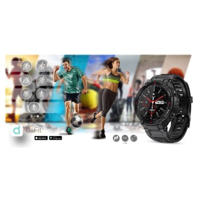 9. Smartwatch GIEWONT Czarny GW430-1