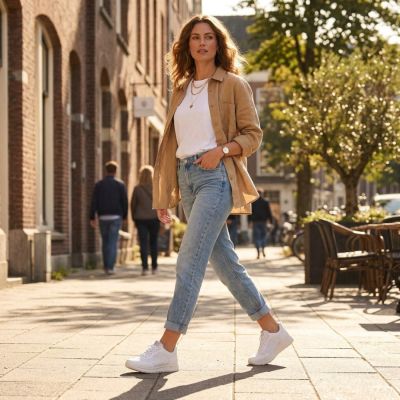 7. Półbuty sportowe casual białe Remonte Rieker D2V04-80