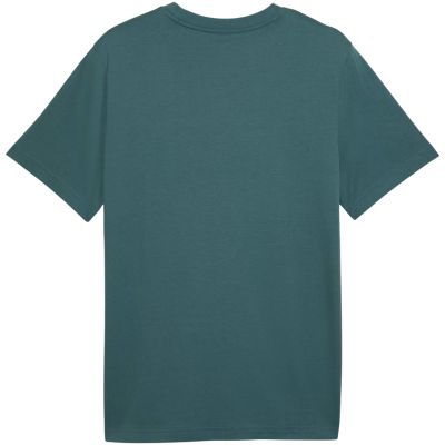 2. Koszulka męska Puma Ess 2 Color Small No. 1 Logo Tee zielona 684717 90