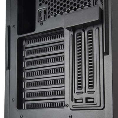 8. Obudowa SilverStone SST-SED1-B Seta D1 Midi-Tower - juodas