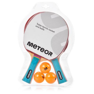 19. Zestaw 2 rakietek do tenisa stołowego Meteor Zephyr 15021